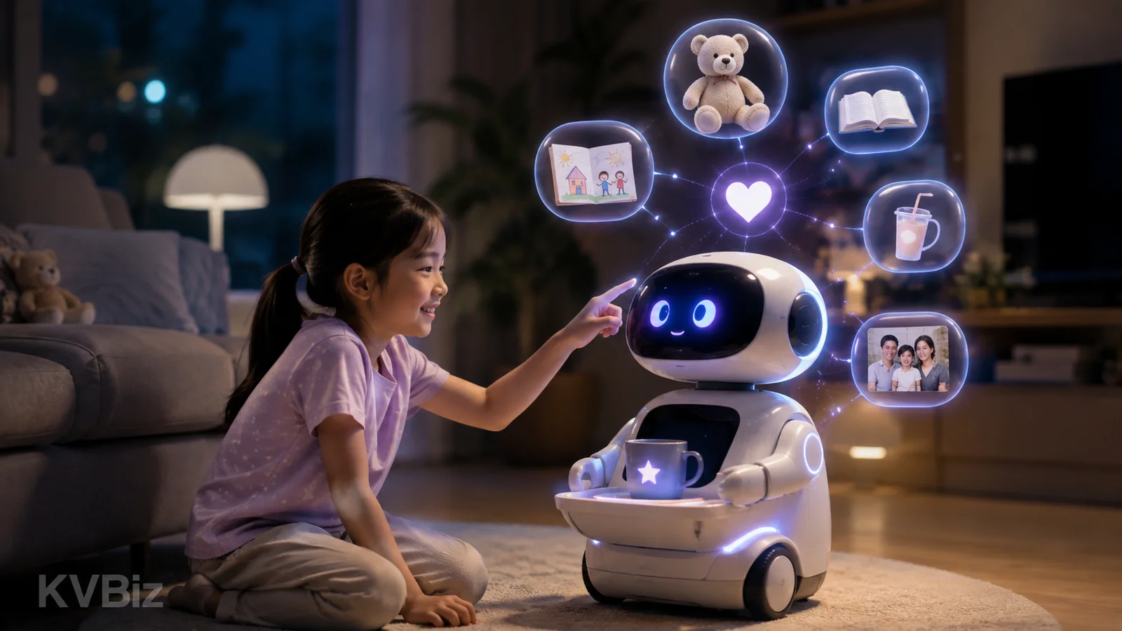 Robot và smart device ghi nhớ, tương tác theo lịch sử của từng người dùng