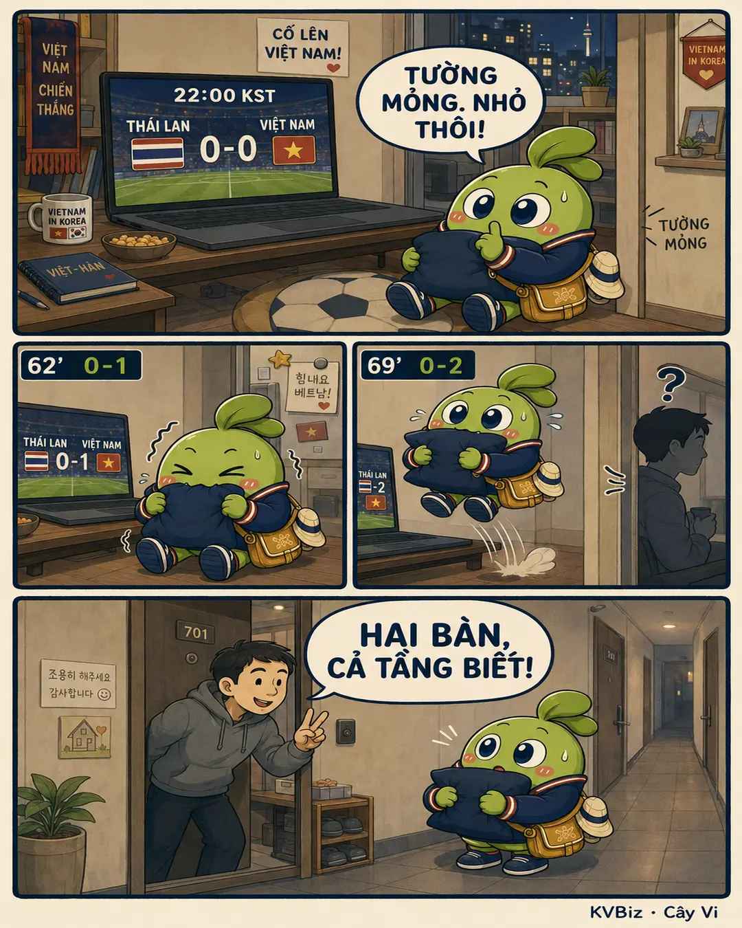Hai bàn, cả tầng biết