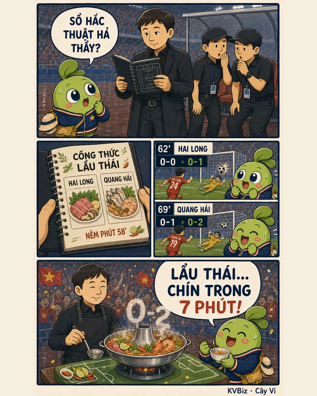 Lẩu Thái chín trong 7 phút
