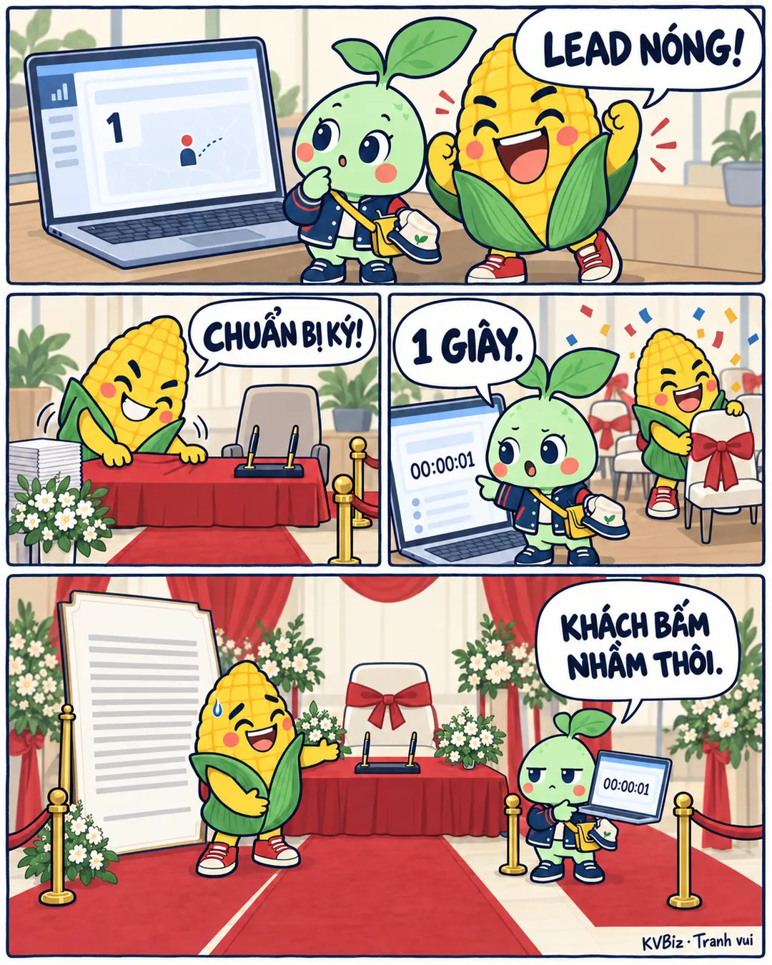 Một click, cả lễ ký