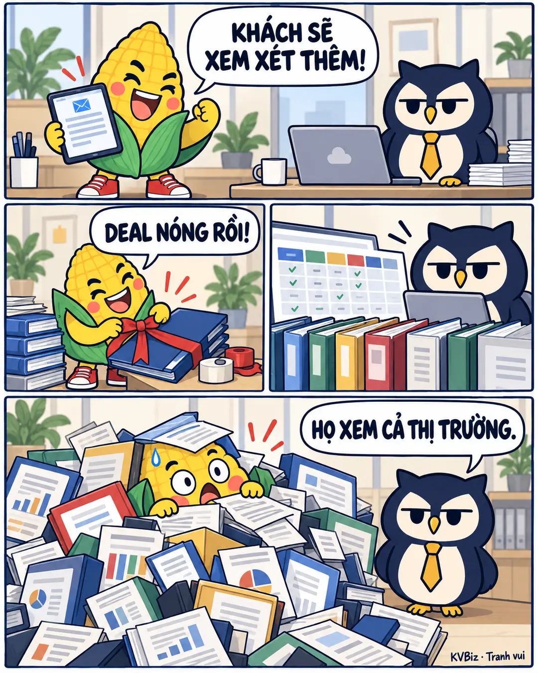 Khách xem cả thị trường