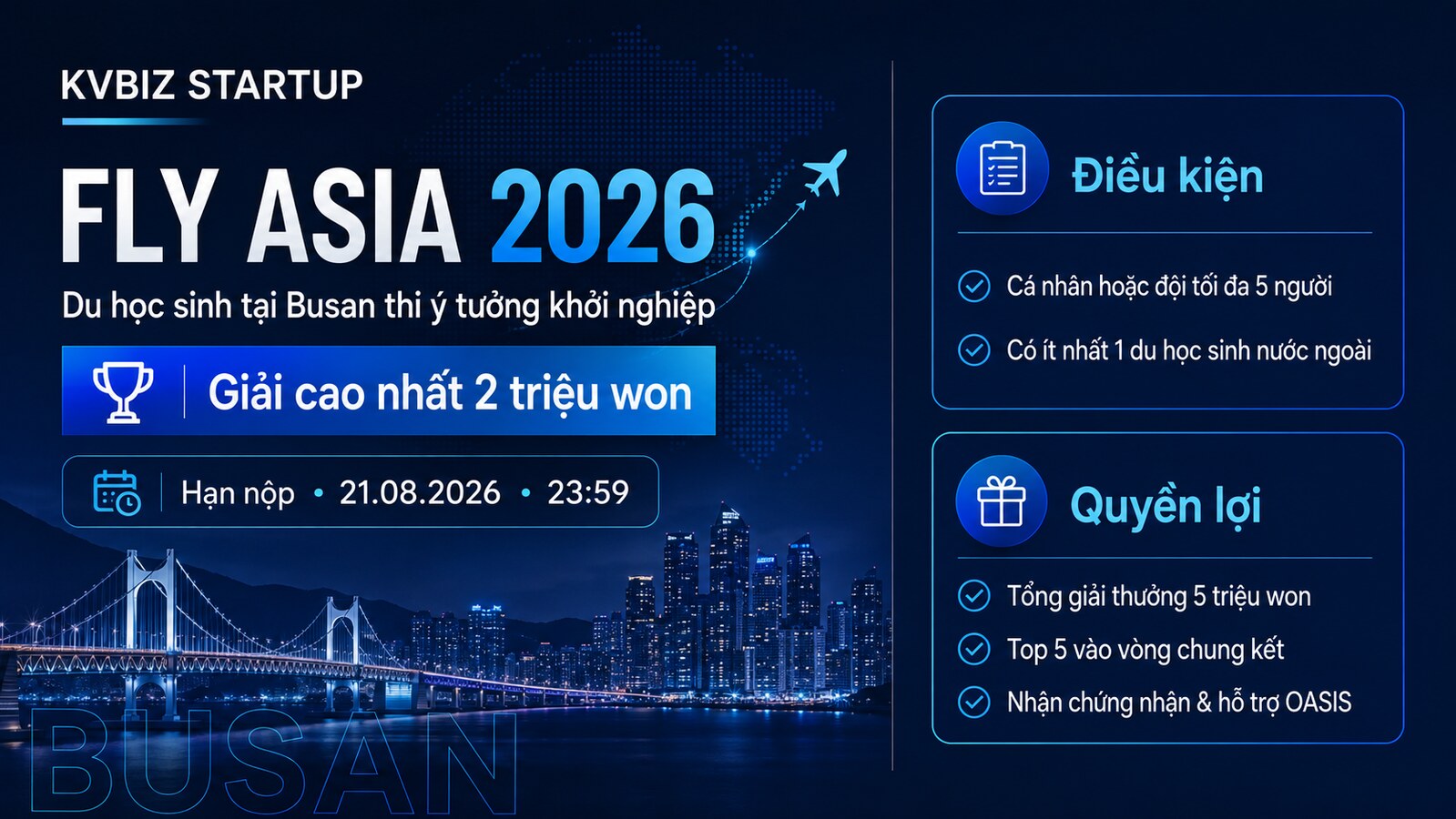 Ảnh bài: Du học sinh tại Busan: Thi ý tưởng startup, giải cao nhất 2 triệu won